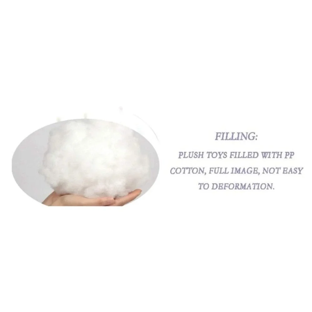 Goose Plush Stuffed Animal Kids 15.7in White Soft Swan Toy - Picture 4 of 4
